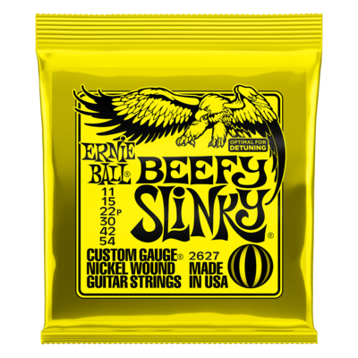 Ernie Ball Beefy Slinky Electric Guitar Strings (Set) Ernie Ball Beefy Slinky Electric Guitar Strings (Set)