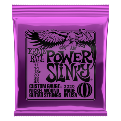 Ernie Ball Power Slinky Electric Guitar Strings (Set) Ernie Ball Power Slinky Electric Guitar Strings (Set)