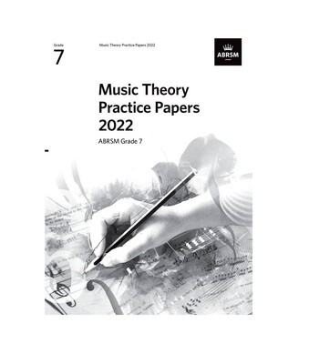 Music Theory Practice Papers 2022, ABRSM Grade 7 Music Theory Practice Papers 2022, ABRSM Grade 7