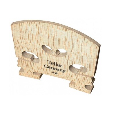 Violin Bridge - Teller Model. Uncut. 1/2 Violin Bridge - Teller Model. Uncut. 1/2
