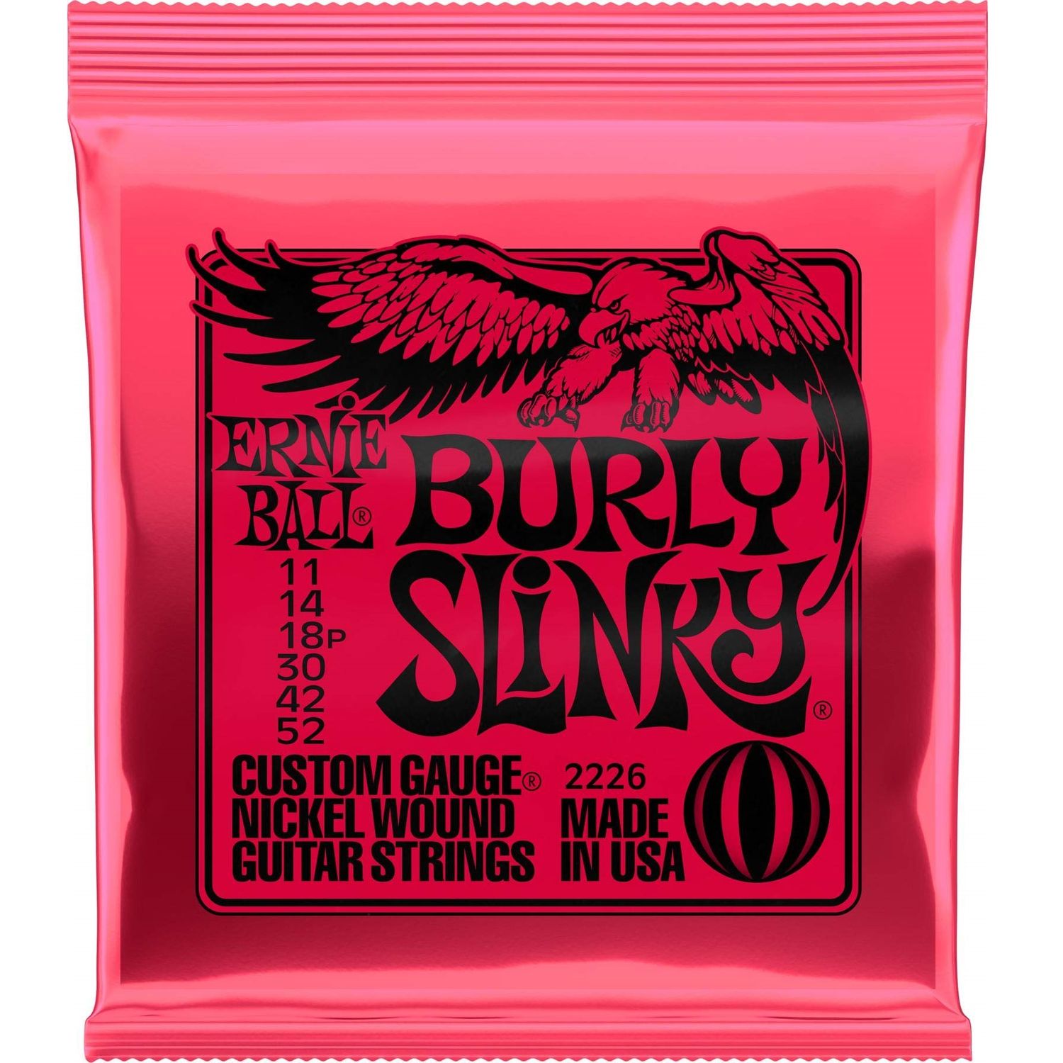 Ernie Ball Burly Slinky Electric Guitar Strings (Set) Ernie Ball Burly Slinky Electric Guitar Strings (Set)