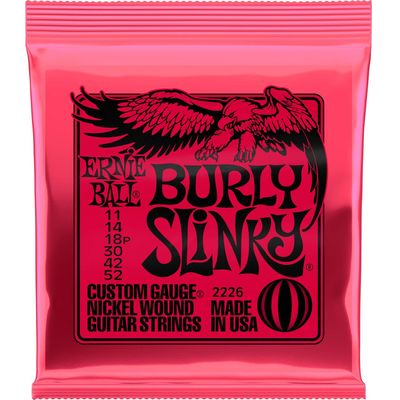 Ernie Ball Burly Slinky Electric Guitar Strings (Set) Ernie Ball Burly Slinky Electric Guitar Strings (Set)