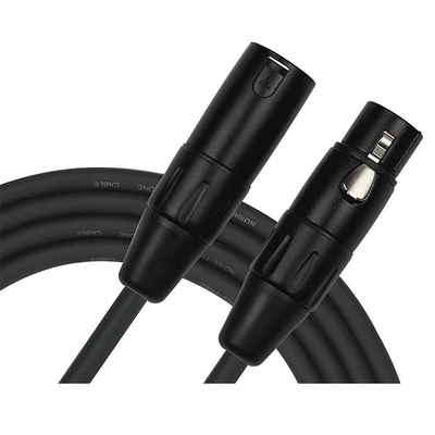 Kirlin Deluxe Microphone Cable XLR(M) to XLR(F) 6FT