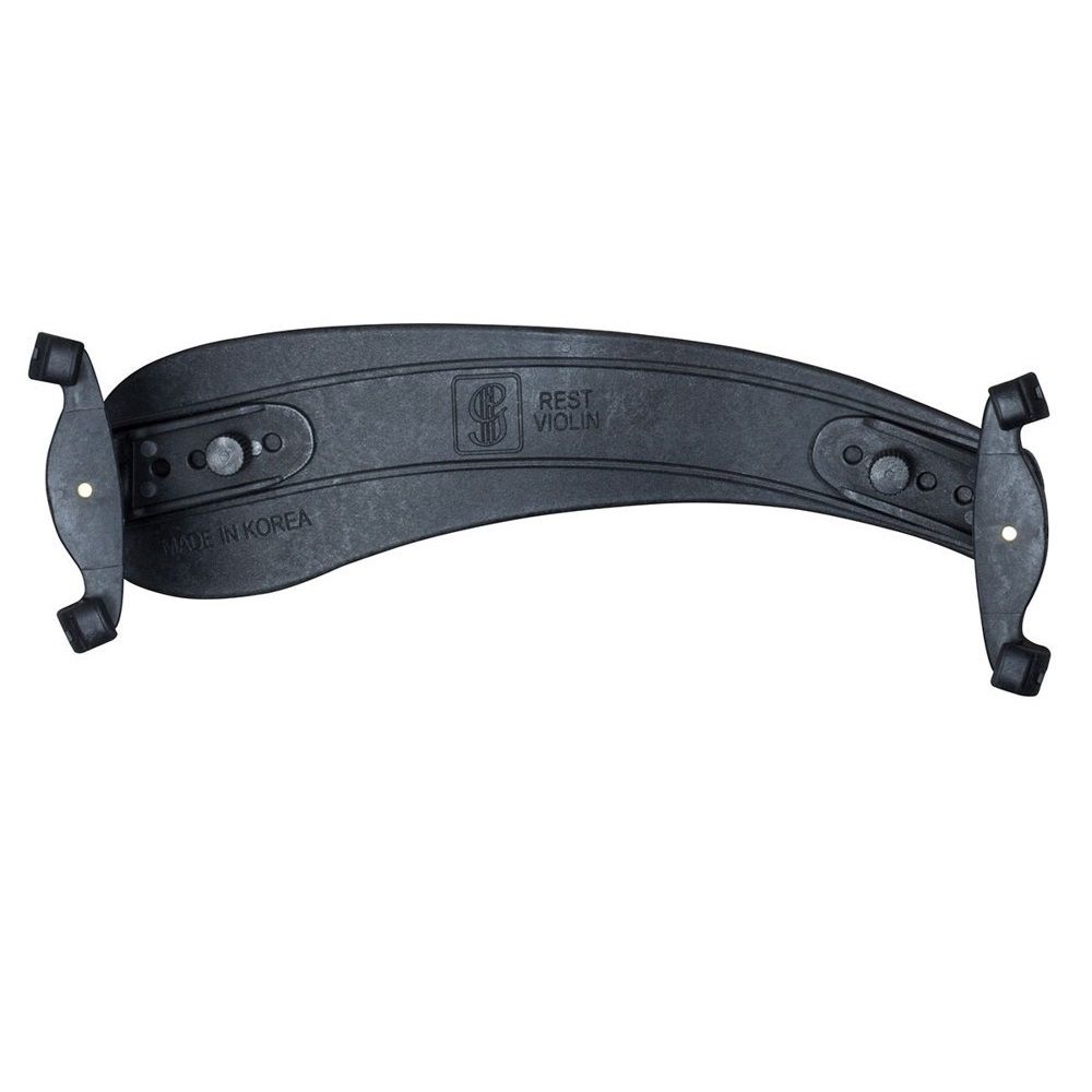 Hidersine Violin Shoulder Rest. Shawbury. Black 4/4