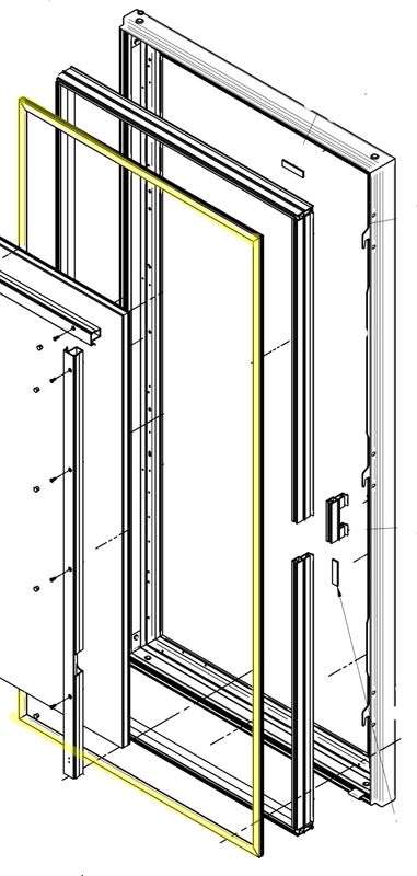 GUARNIZ.MAGNETICA 1638X838 I.M.11,6X3