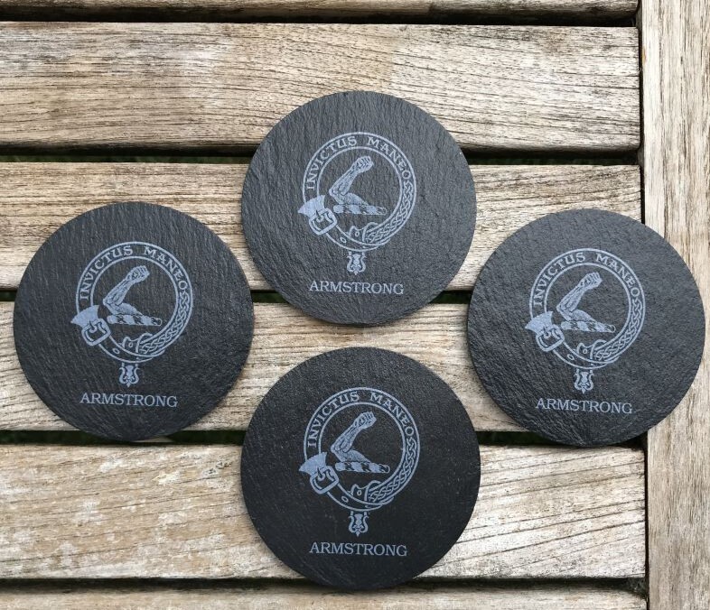Slate Coasters set of 4