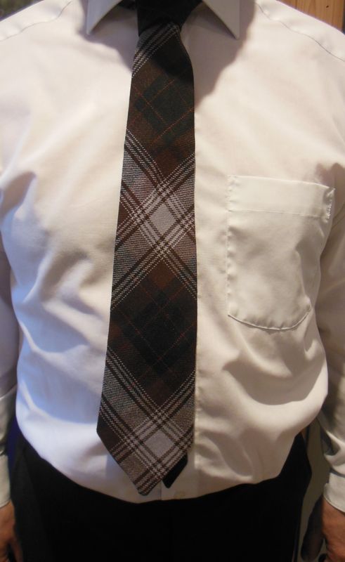 Lunar Tartan Tie