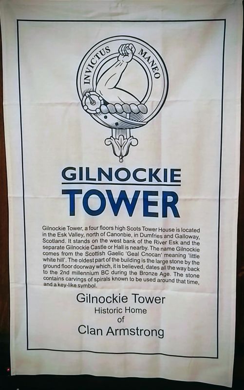 Gilnockie Tea Towel