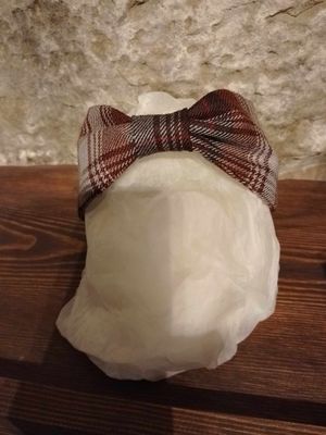 Lunar Tartan Headband - fixed band