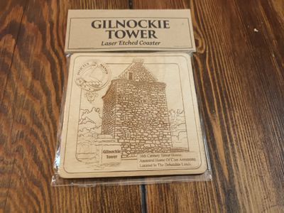 GT Laser-Etched Coaster Set of 2