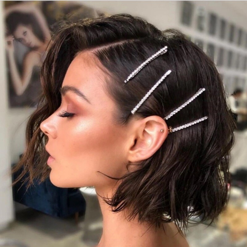 Crystal Rhinestone Hair Clips
