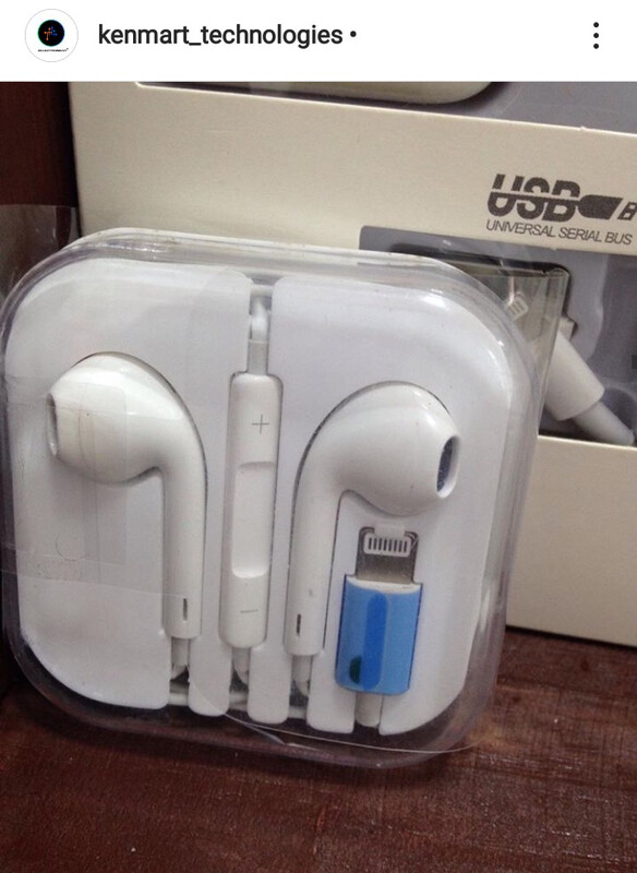 Lighting iPhone 7plus Earphone