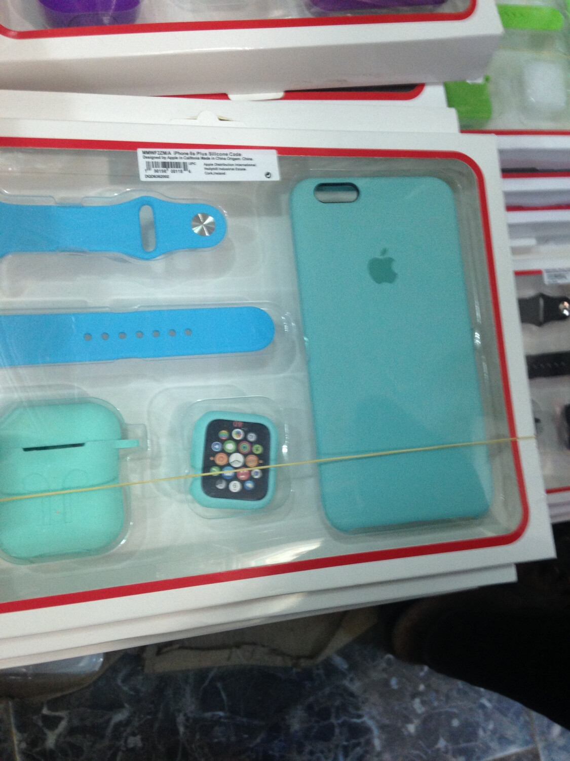 IPhone 7plus 4 In 1 Silicon Case