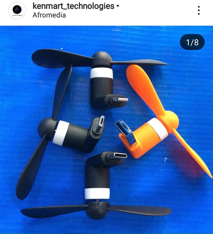 USB Phone Fan