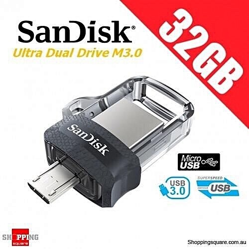 SanDisk 32GB Ultra OTG Dual USB Flash Drive