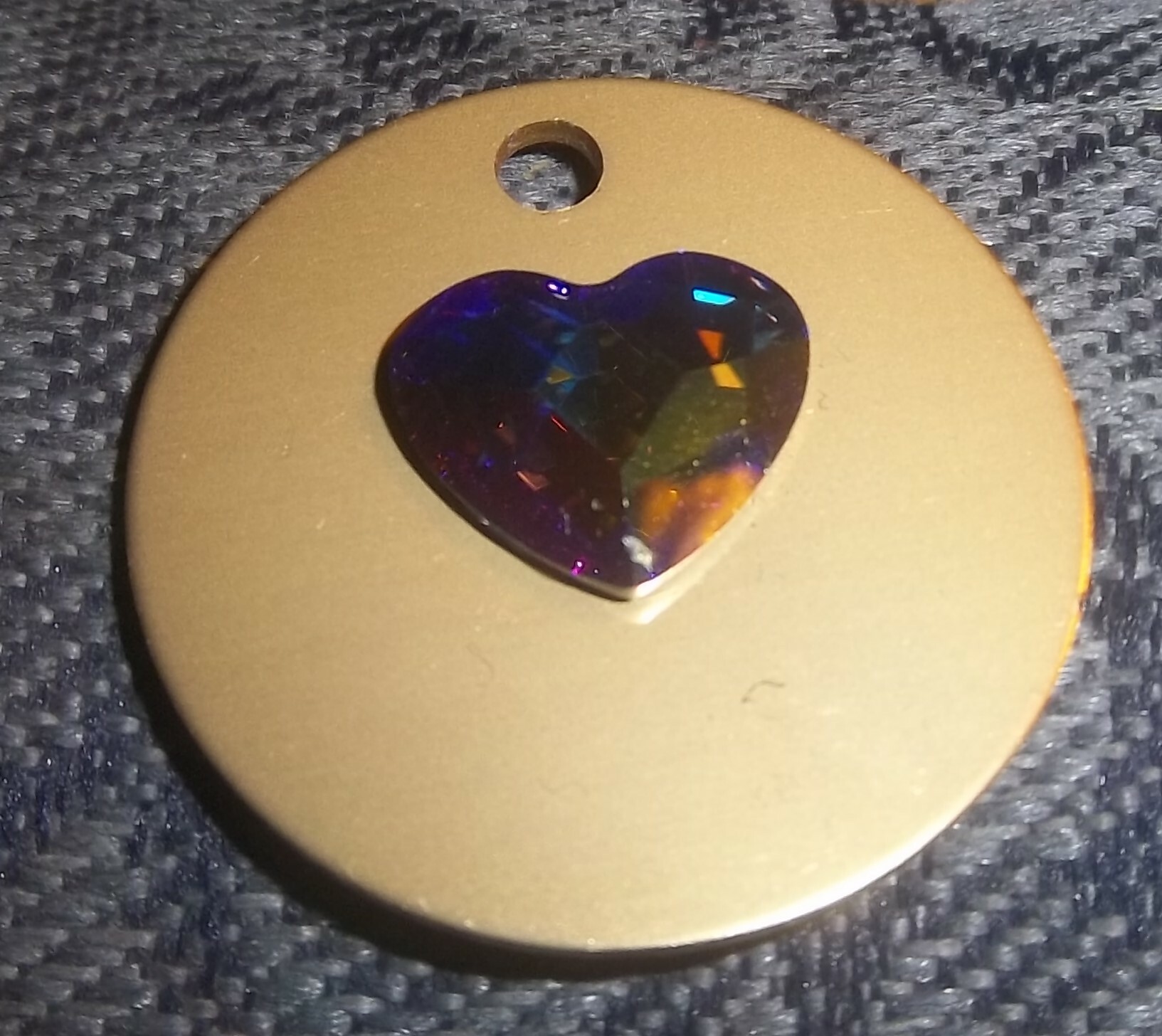 Swarovski Aurora Heart Auric Disk 00013