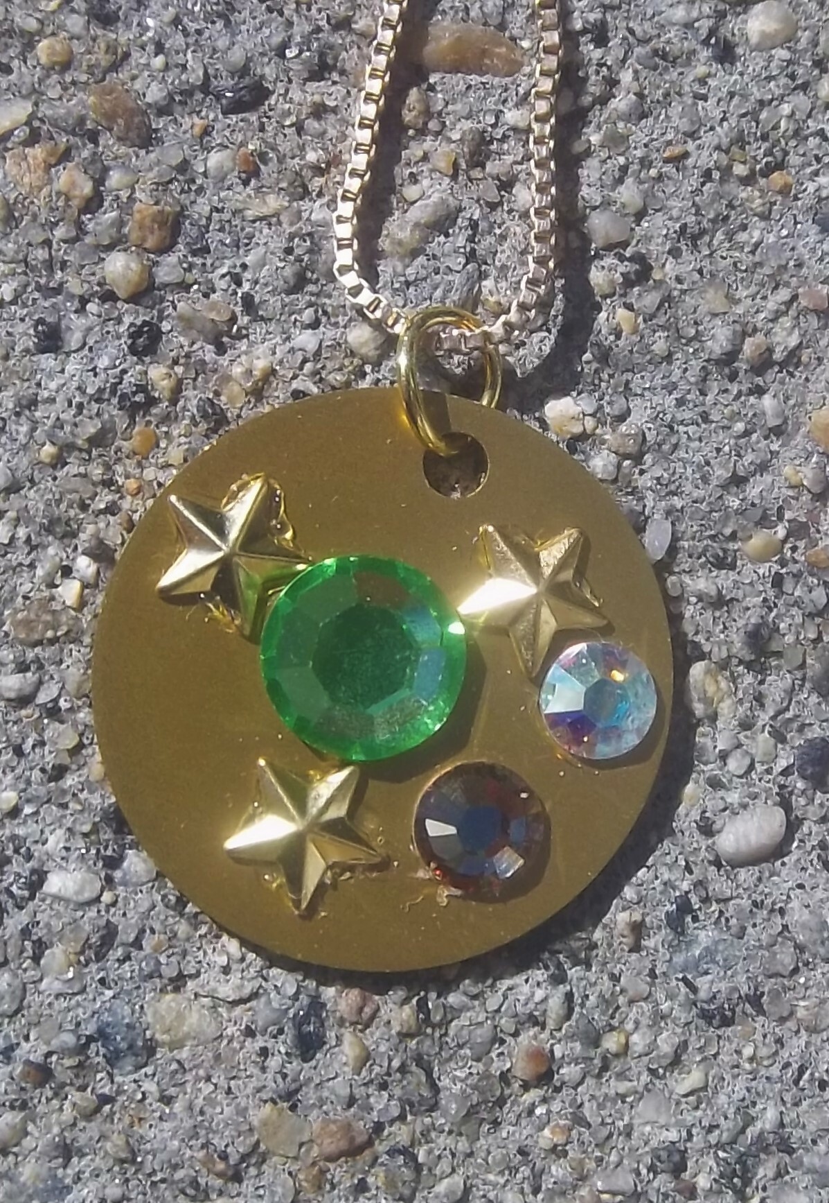 Swarovski Crystals w/ Auric Disk- Only One! 00042