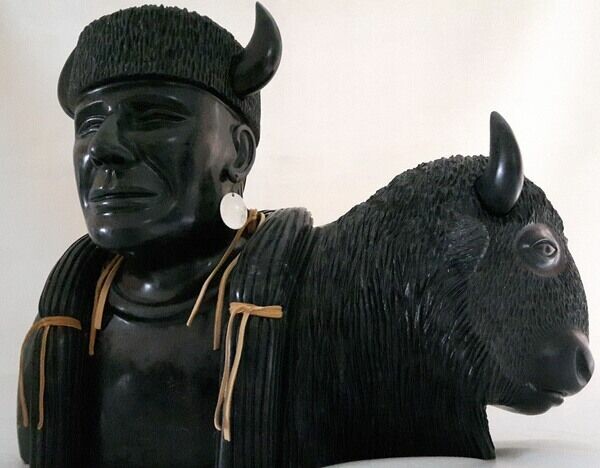Sculptor Paul Moore Bruneau