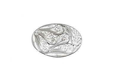 oval lituus ring (horizontal)