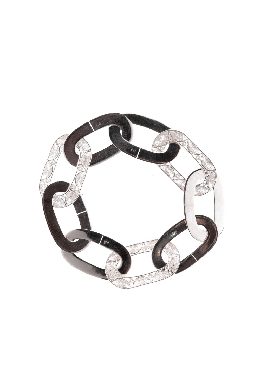 catenaria bracelet in silver