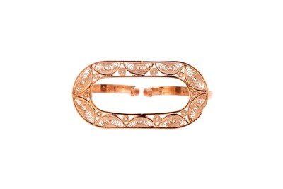 catenaria ring in rose gold