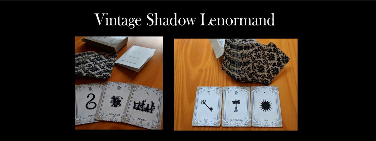Vintage Shadow Lenormand Deck