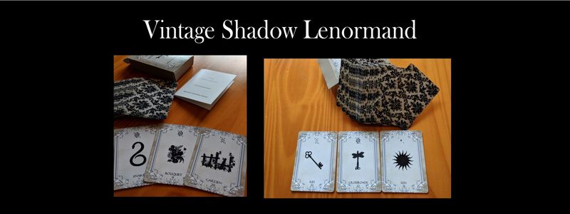 Vintage Shadow Lenormand Deck