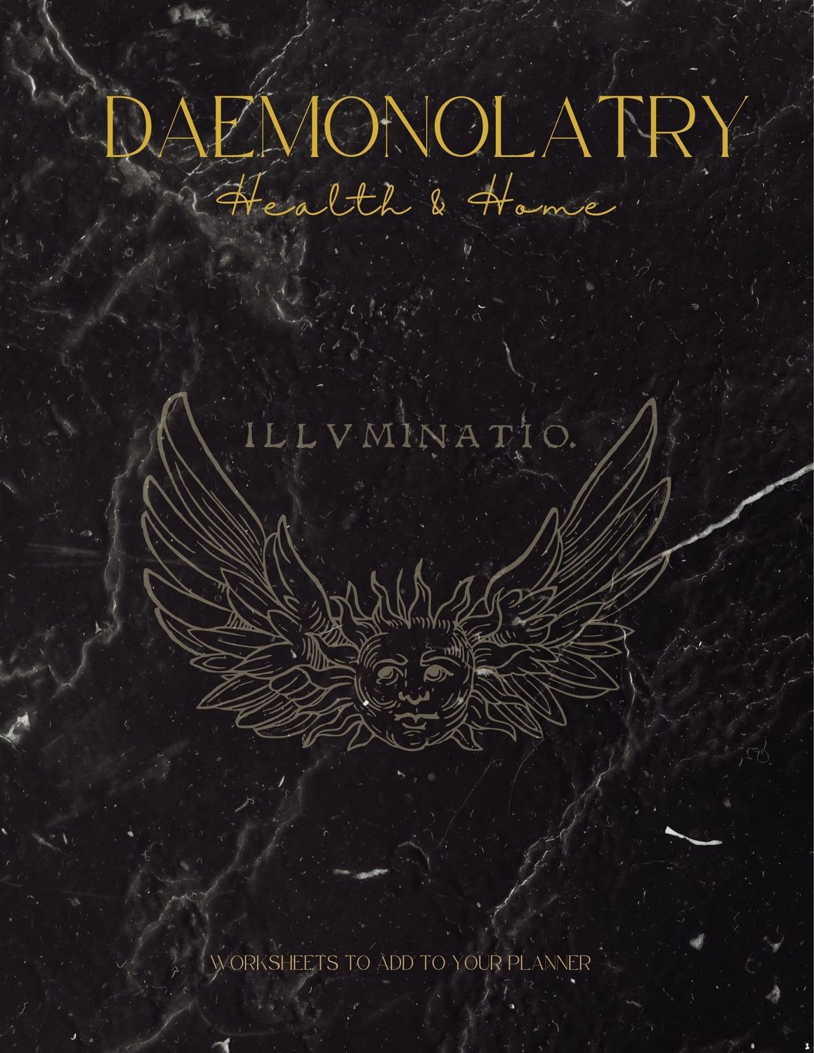 Daemonolatry Planner Health and Home Planner Add-On (PDF)