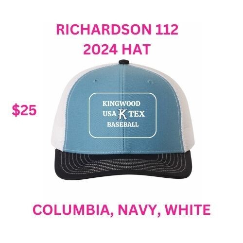 2024 Kingwood Baseball Hat