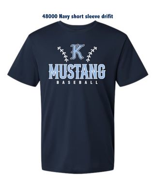 Mustangs DRI FIT Crew Neck T-Shirt SS