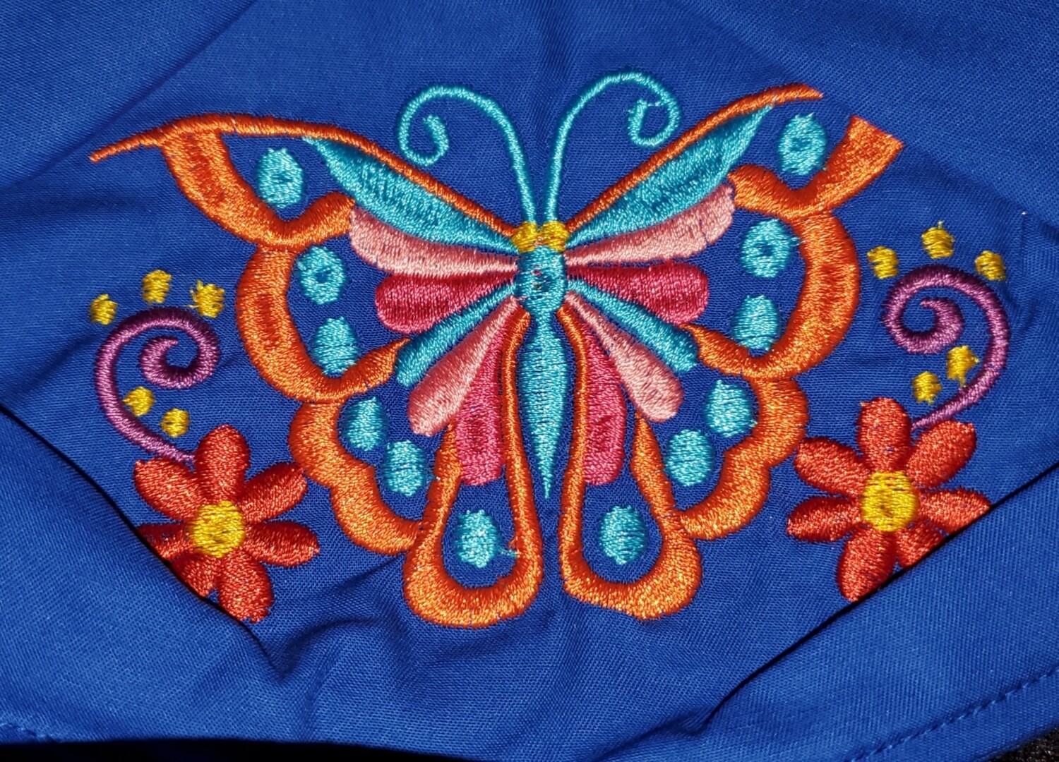 BUTTERFLY Embroidered