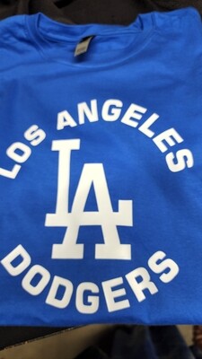 Dodgers different designs- Vinyl/Glitter/Foil