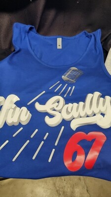 VIN SCULLY tribute shirts different designs- Vinyl/Glitter/Foil