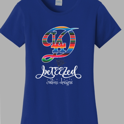 DODGERS LA  Sarape Print