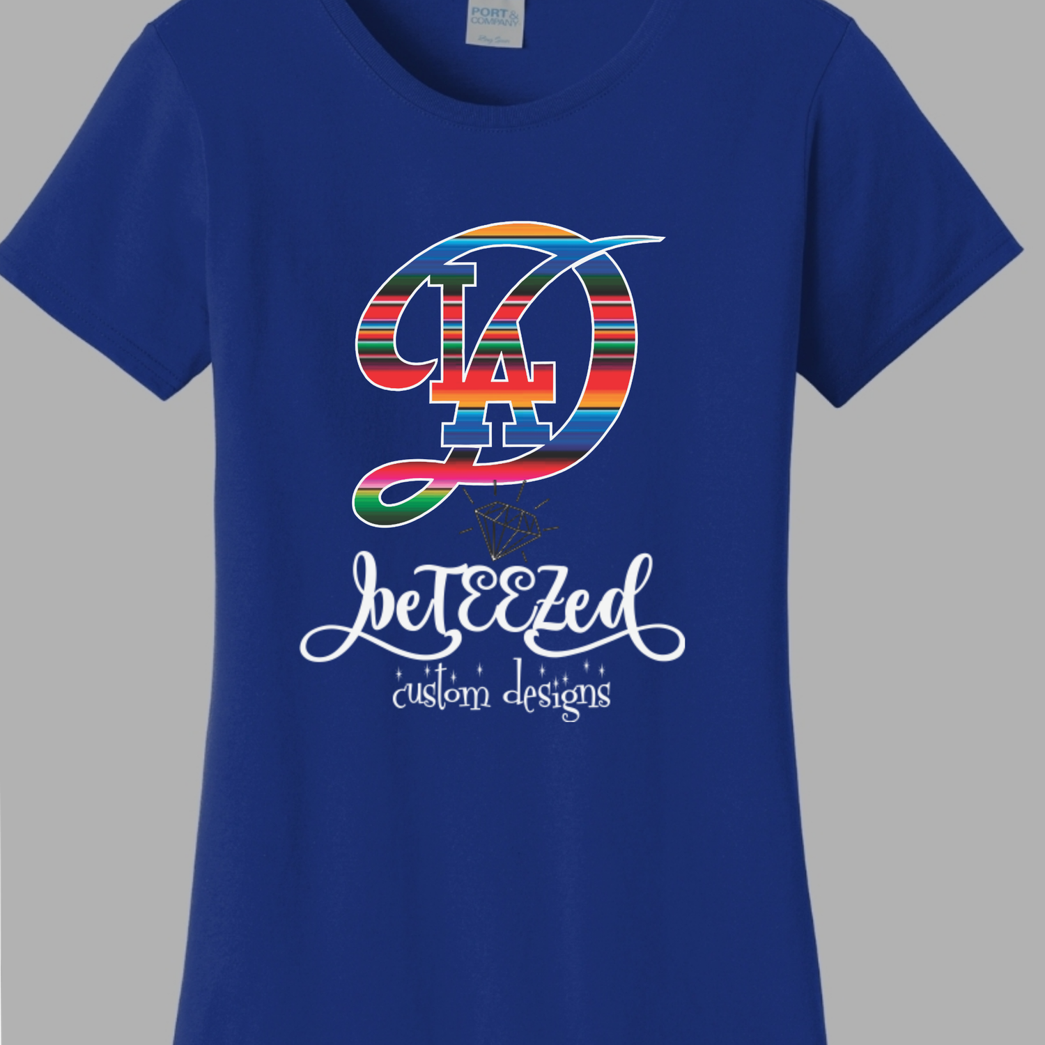 DODGERS LA  Sarape Print