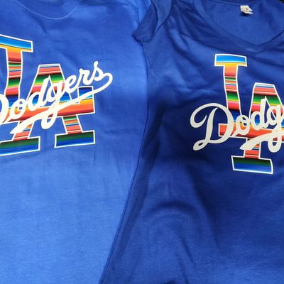 DODGERS LA  Sarape Print