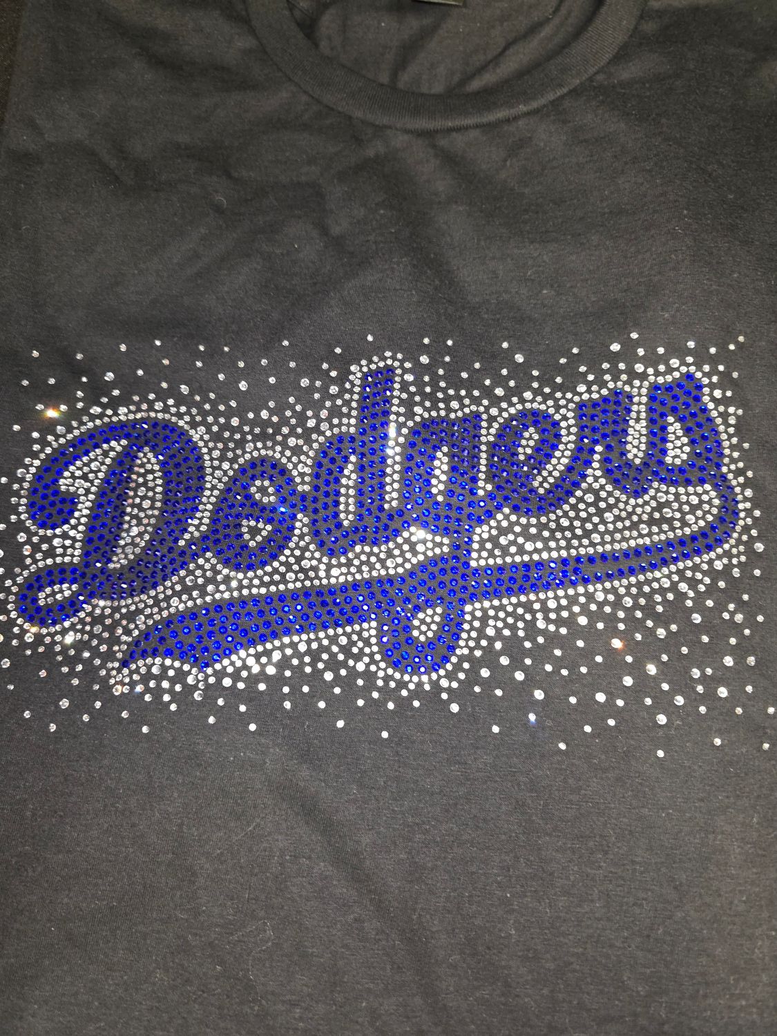 DODGERS SCATTER BLING