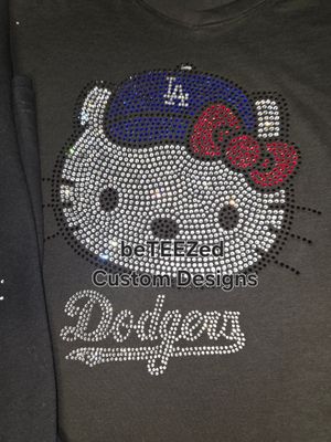 DODGERS HELLO KITTY BLING