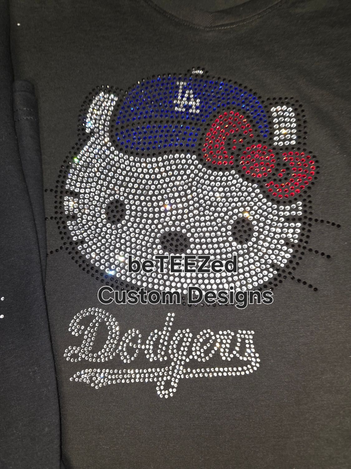 DODGERS HELLO KITTY BLING
