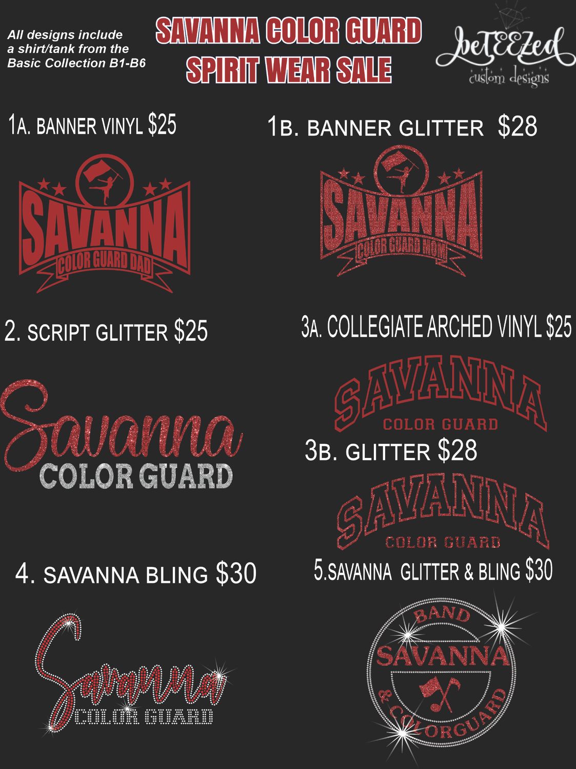 SAVANNA SPIRIT WEAR 2025