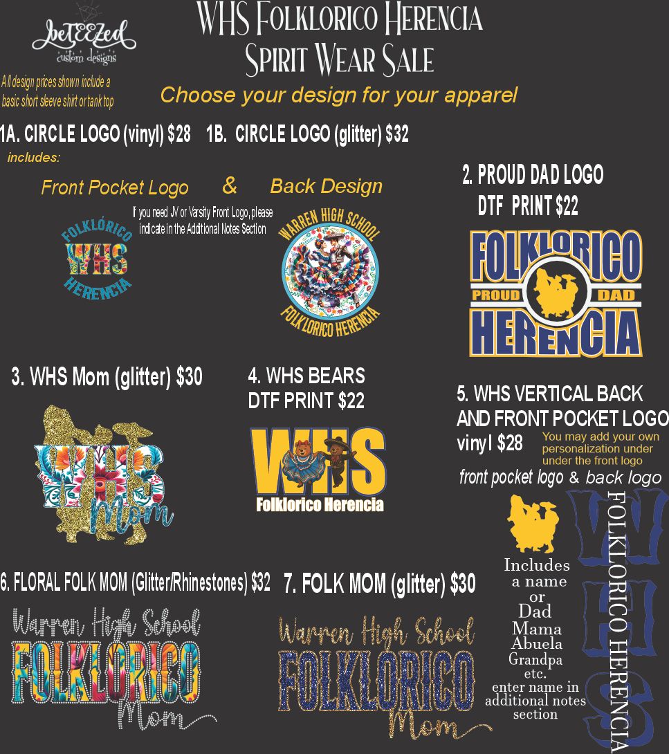 FOLKLORICO HERENCIA-WHS SPIRIT WEAR 2025