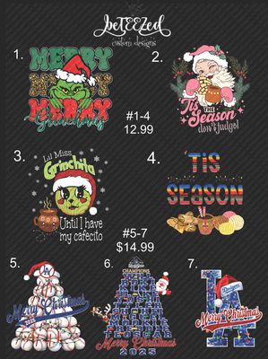 HOLIDAY SHIRTS &amp; APRONS