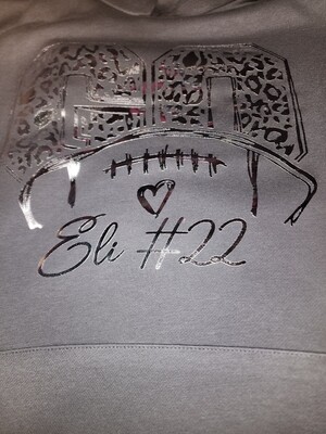  Football Designs -Customized w/your team