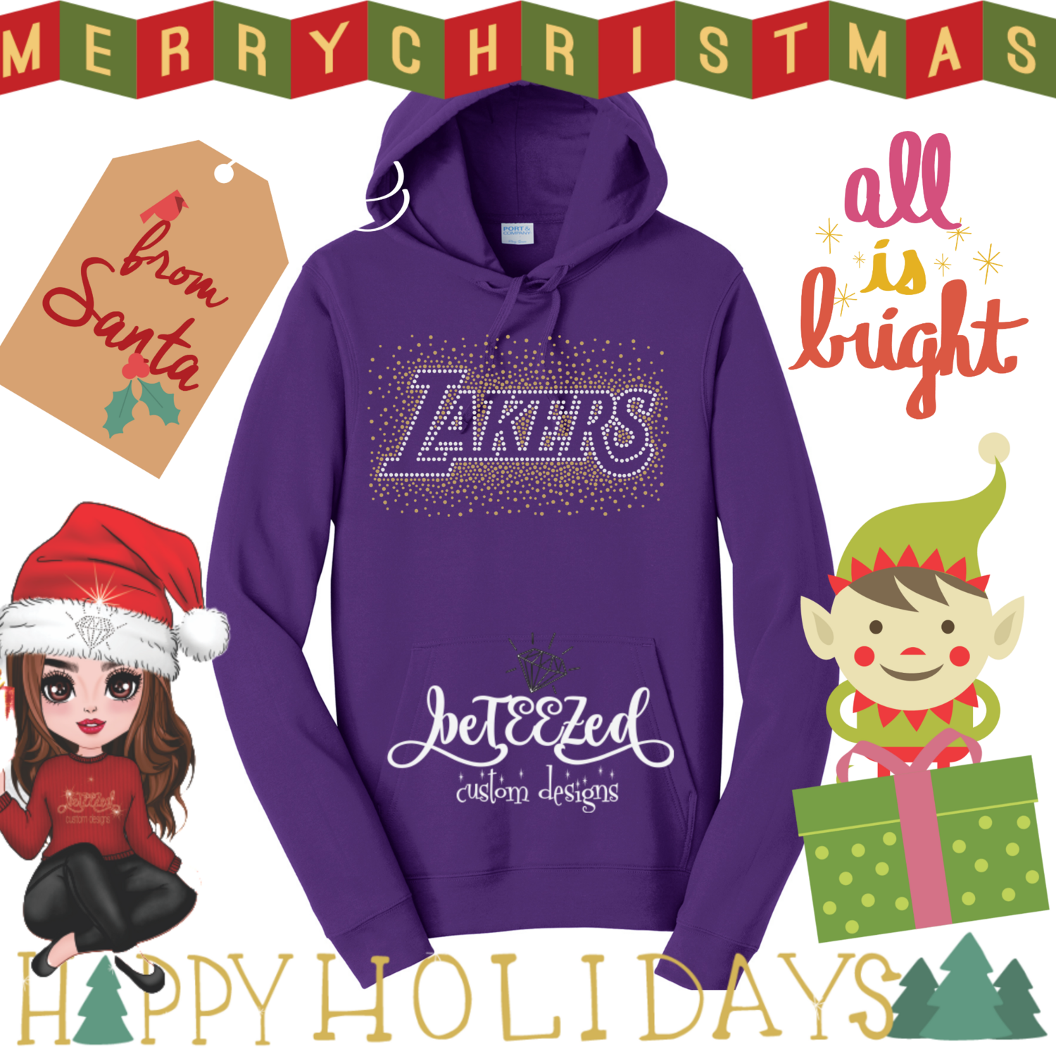 Lakers Bling Designs 
