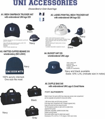 UNI HIGH ACCESSORIES