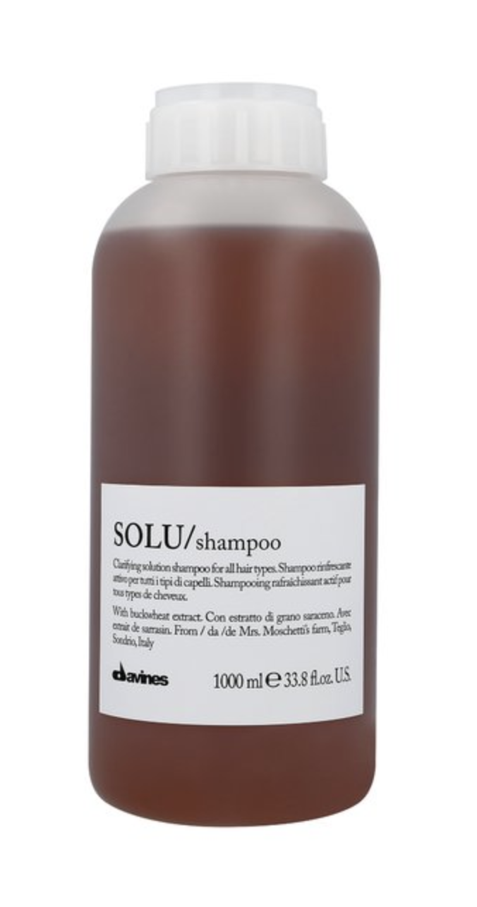 Davines SOLU Shampoo 1 lt | Limpieza Profunda