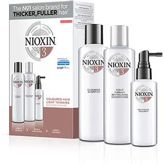 Nioxin Sistema 3 | Cabello Teñido Pérdida Ligera