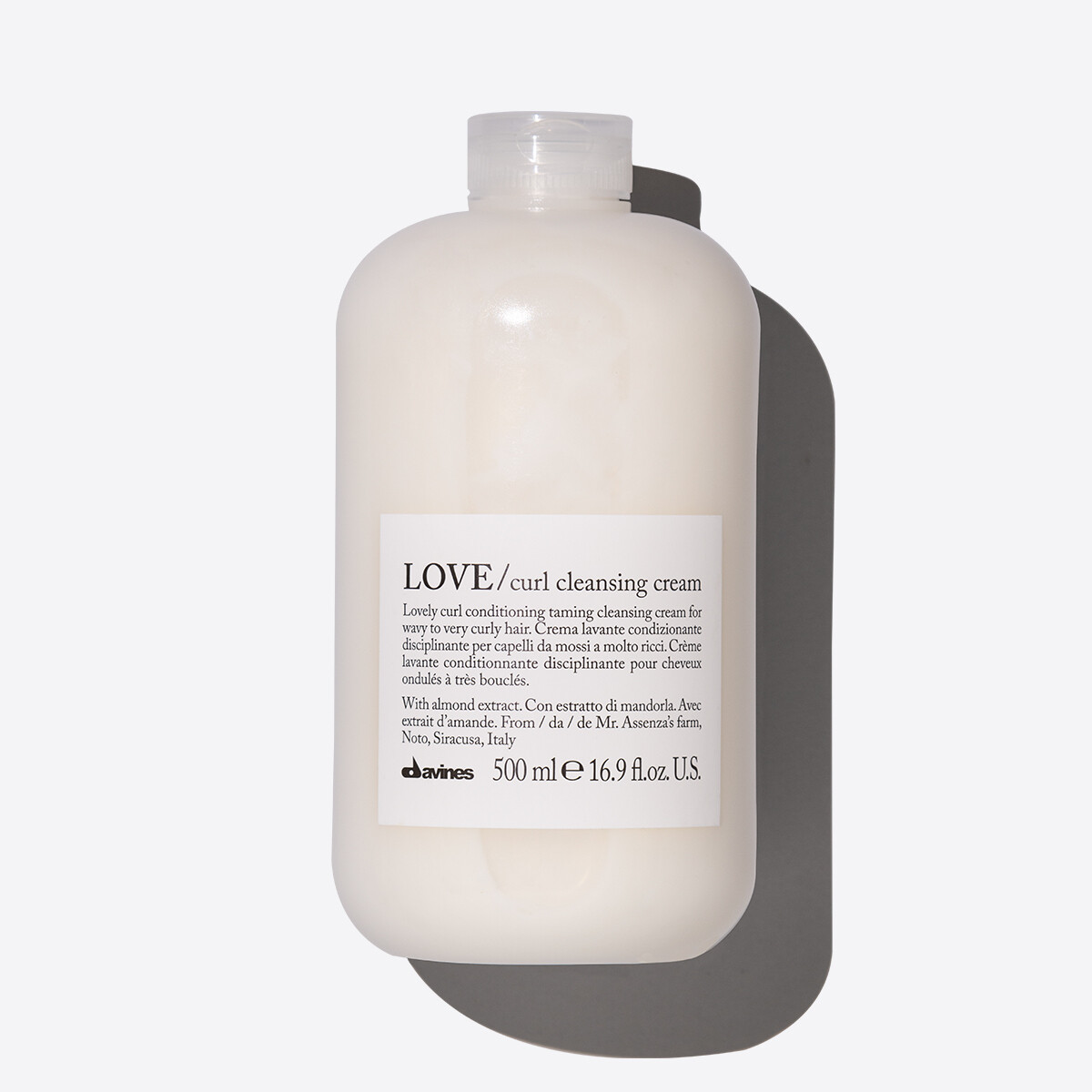 Davines Love Curl Cleansing Cream 500 ml | Co Wash Cabello Rizado, Tamaño: 500 ml