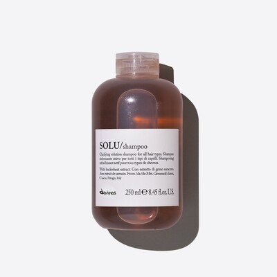 Davines SOLU Shampoo 250 ml | Limpieza Profunda