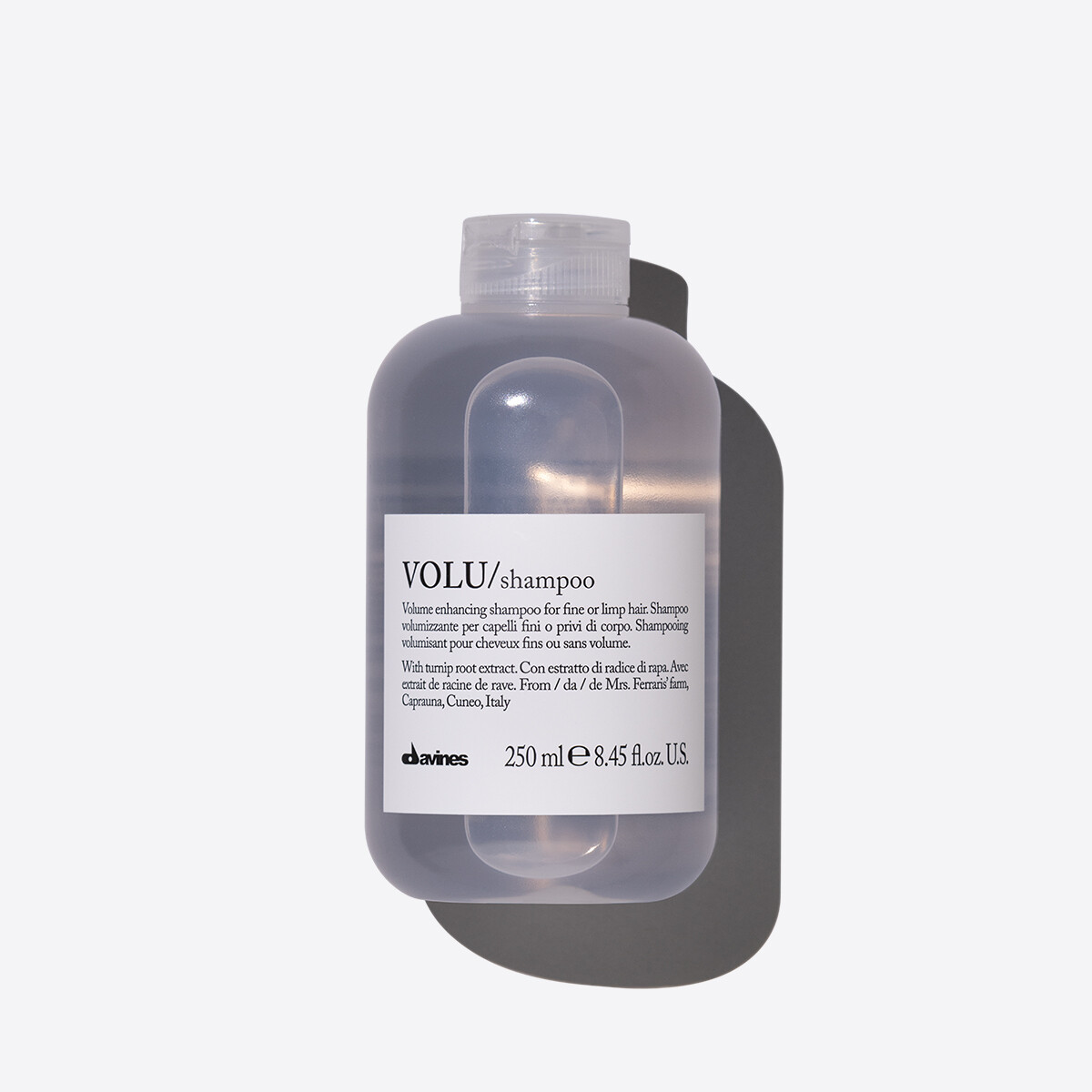 Davines VOLU Shampoo 250 ml | Cabello sin Volumen